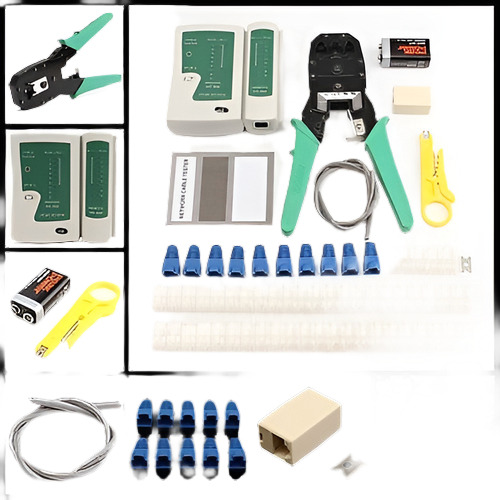 Configurar Red Ethernet Lan Kit Rj45 Cat5e Cat6 Cable Tester