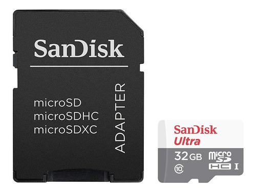 Imagen 3 de 10 de Memoria 32gb Micro Sd Sandisk Ultra Clase 10 80mbs