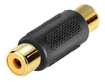 Comprar Adaptador - Rca Hembra A Rca Hembra - Audio Y Video - Dorado