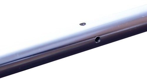 Imagem 2 de 3 de Guidao Guidon Seca Suvaco Cromado 20cm 22mm 7/8 Universal