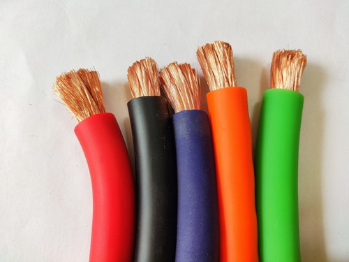 7 Metros De Cable Calibre 0 100% Cobre