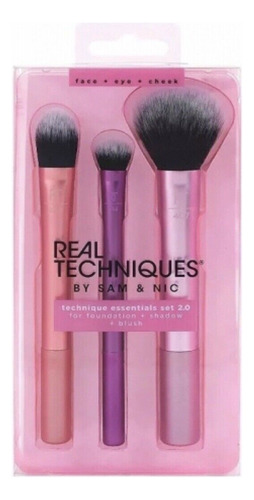 Real Techniques Brochas Rostro Tecnique Essentials Set 2.0