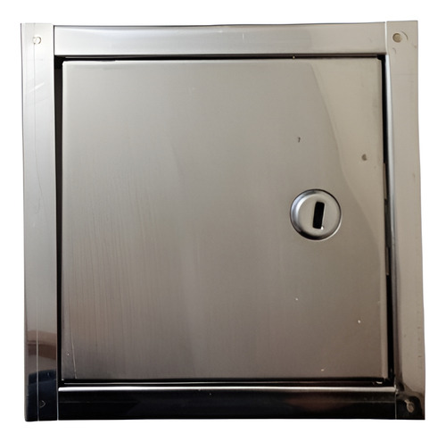 Tapa Puerta Acero Inoxidable Llave De Paso 15x15