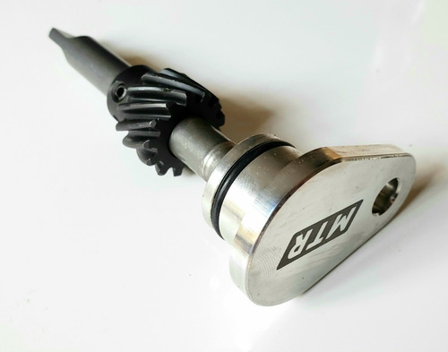 Imagem 3 de 4 de Tampão Do Distribuidor Opala C/ Rolamento + Engrenagem