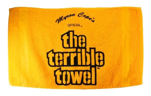 Pittsburgh Steelers Terrible Towel Ed. Vintage Myron Cope´s