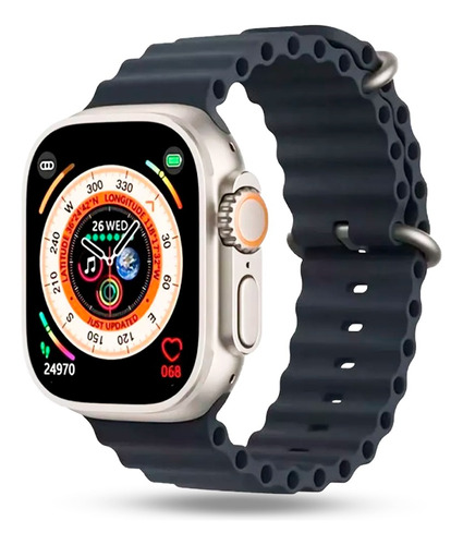 Reloj Smartwatch Digital Inteligente Bluetooth Metal Malla Silicona Sumergible Android Ios Deportivo
