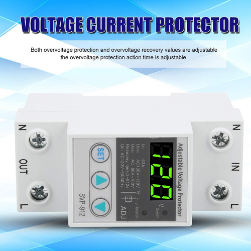 Protector De Corriente De Voltaje Protector Ajustable De
