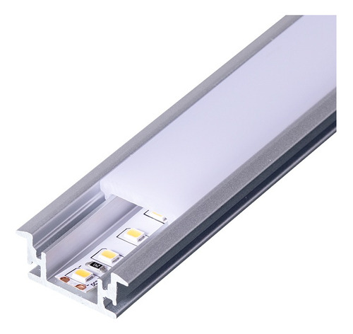 Perfil Aluminio Embutir Modelo 632 Mayorled 10malto Transito