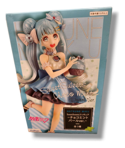 Furyu Noodle Stopper Hatsune Miku Sweet Sweets Choco Mint 