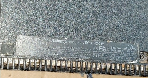 Playstation 3 Item Para Sucata Retirada Peças Ps3 Usado (Usado)