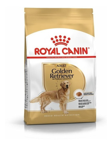 Imagen 1 de 1 de Alimento Royal Canin Breed Health Nutrition Golden Retriever para perro adulto de raza grande sabor mix en bolsa de 12kg