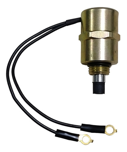 Solenoide De Pare Diesel 12v Con Cable Para Bomba Inyec. Cav