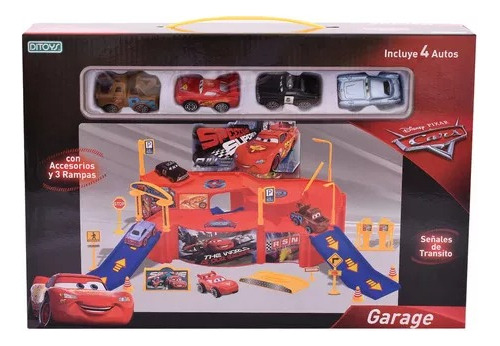 Garage Parking De Cars C/accesorios Y 3 Rampas! Original