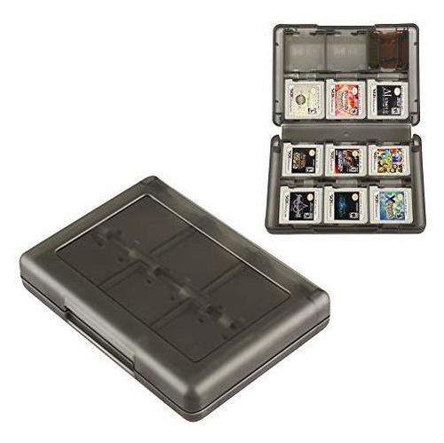 Estuche Xahpower Para Tarjetas De Juego 3ds -negro