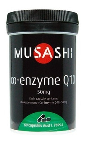 Musashi Co-enzima Q10 (co-q10) 100 Mg 60 Caps