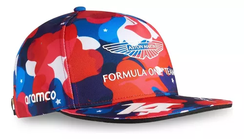 Comprar Gorra Fernando Alonso Aston Martin F1 GP USA. Disponible en rojo,  unisex