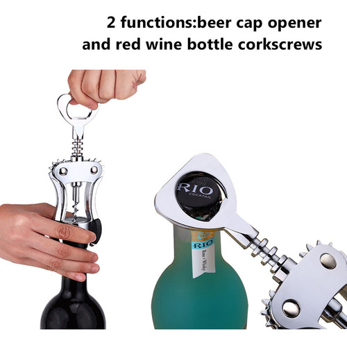 Foho Abridor De Vino, Sacacorchos Multifuncional De Alta