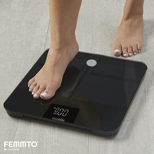 Imagen 9 de 10 de Balanza Digital Inteligente Para Personas De Baño Bluetooth