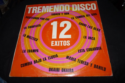 Jch- Tremendo Disco 12 Exitos Cumbia Del Sida Salsa Lp