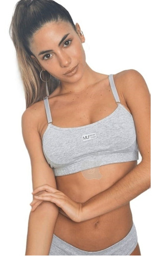 Conjunto Deportivo Corpiño Reforzado Culotte - Melifera 290