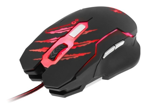 Mouse Gamer Xtech Xtm-610, 6 Botones, 3200dpi, Wired, Usb