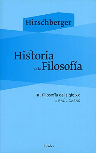 Libro Historia De La Filosofia Tomo Iii De Hirschberger Joha