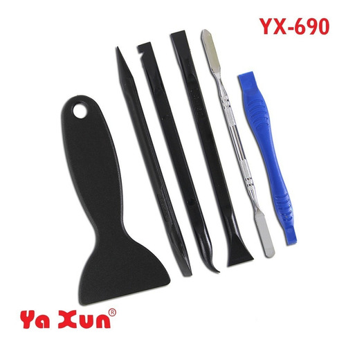 Imagen 2 de 7 de Kit Espatulas Plastico Desarme Celulares Yaxun Yx-690