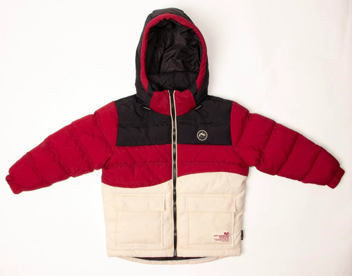 Imagen 2 de 4 de Campera Rusty Poseidon Niños Original - Potenza Shop