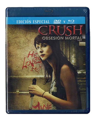 Crush Obsesión Mortal Crystal Reed Película Bluray + Dvd