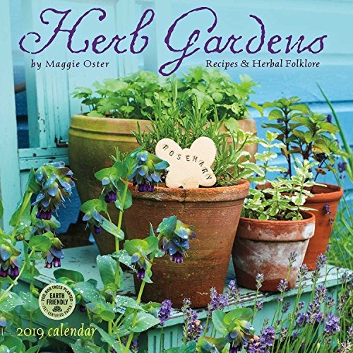 Herb Gardens 2019 Wall Calendar Recipes  Y  Herbal Folklore