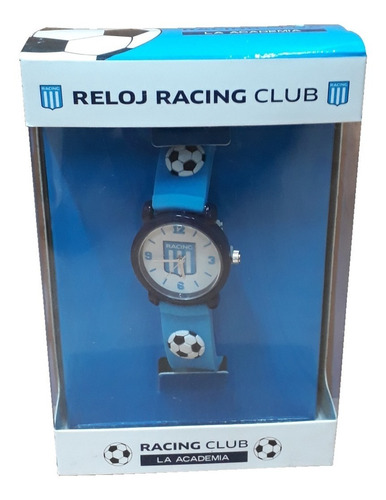 Reloj Infantil Y Jarro Con Tapa Racing Club