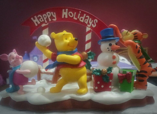 Adorno Navidad Disney Whinnie Pooh Decoración