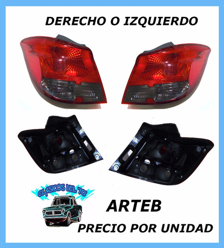 Faro Trasero Chevrolet Onix 2013 2014 2015 2016 Ltz - Arteb