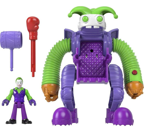 Fisher-price Imaginext Robot Joker Para Preescolar, Multicol