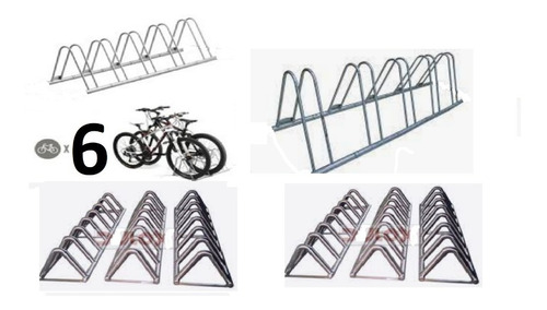  Bicicletero 6 Posiciones