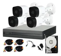 Comprar Kit Dvr 4 Camaras Bullet Y Dvr Alta Definicion Disco 500gb