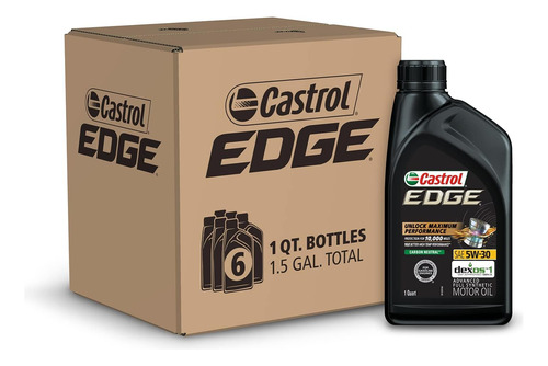 Aceite Castrol Edge 5w30 Sintetico 6 X 946ml