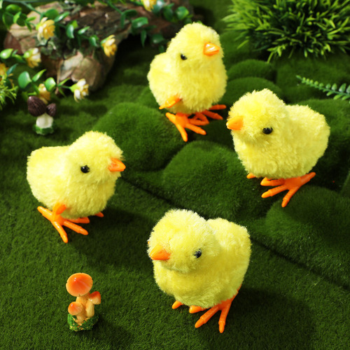 Juguete De Peluche Para Pollitos Con Forma De Pollo, 12 Unid