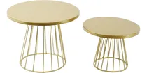 Comprar Paquete De 2 Soportes Para Tartas, Soportes Dorados Para Tar