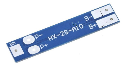 Imagem 4 de 4 de Placa Proteção Bateria Lítio 18650 2s 7,4v 8a Bms