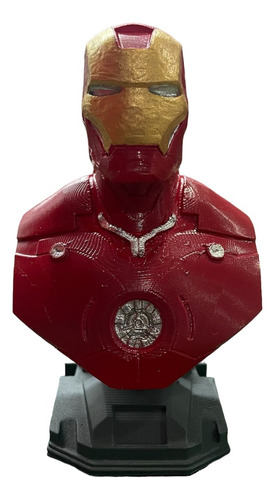 Figura Busto Iron Man Marvel