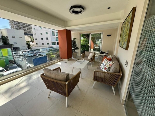 Apartamento Nuevo En Alquiler De 1 Habitación En El Piantini