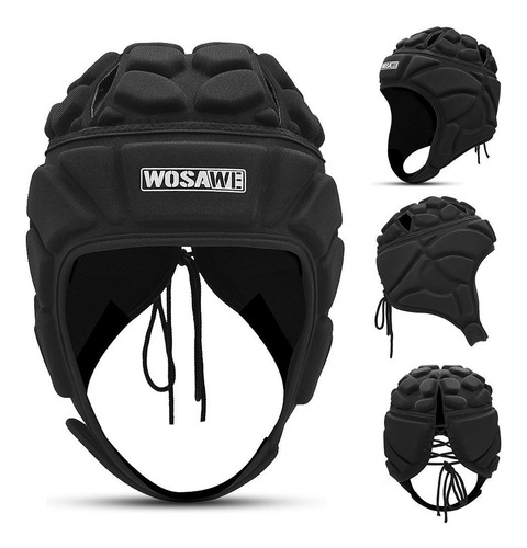 Casco De Portero Ajustable Deportes Fútbol Fútbol Rugby