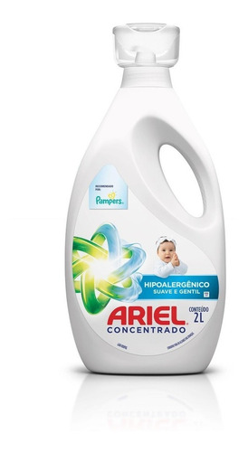 Sabão Líquido Ariel Suave E Gentil Concentrado 2l