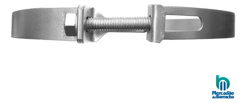 Abraçadeira Para Mangote 150mm 6 Pol Reforçada Em Aço 2mm