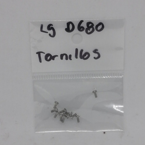 Tornillos Para Lg Pro Lite D680 Original (Usado)