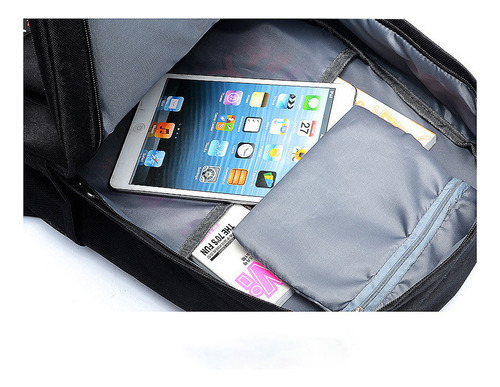 Bolsa De Tres Piezas Karl Jacobs Foreign Trade Game Anchor Color Dark Black 1