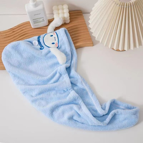 . 3pzs Toalla De Baño Y Gorro Secar El Cabello For Niño