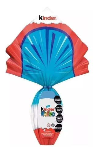 Imagen 1 de 6 de Huevo Kinder Gran Sorpresa Azul X 150 Gr - Lollipop