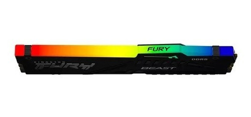 Imagen 3 de 5 de Memoria Ram Ddr5 8gb 5200mhz Kingston Fury Beast Rgb